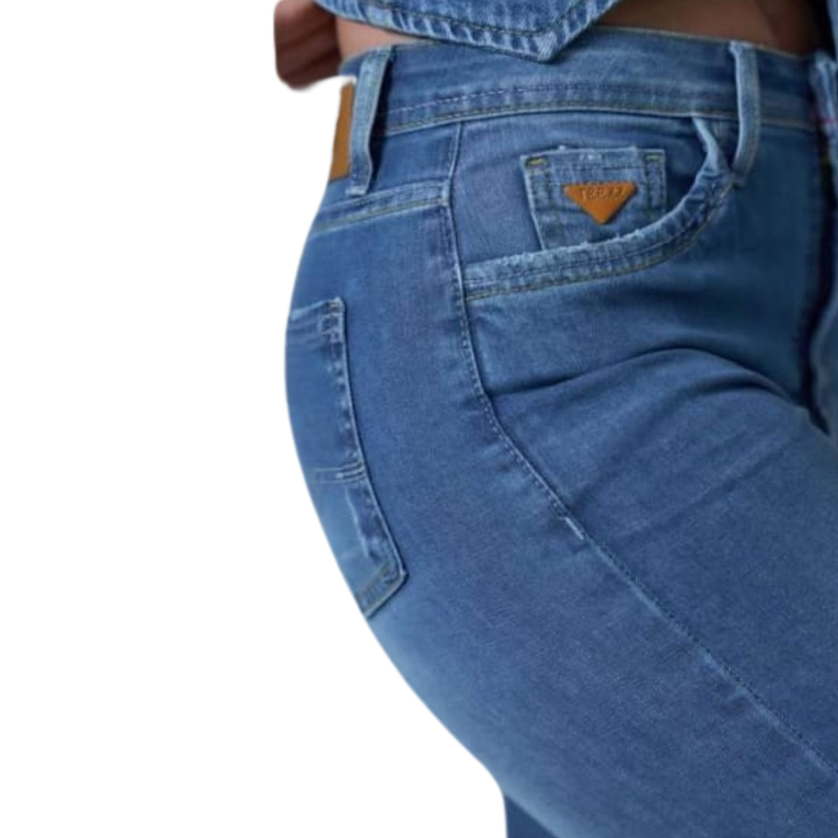 Calça Jeans Skinny Feminina Destroyed