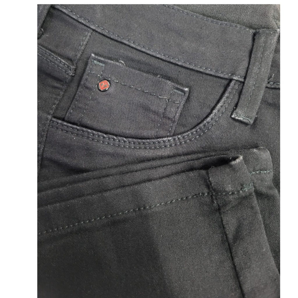 Bermuda Jeans Ciclista Feminina Preta