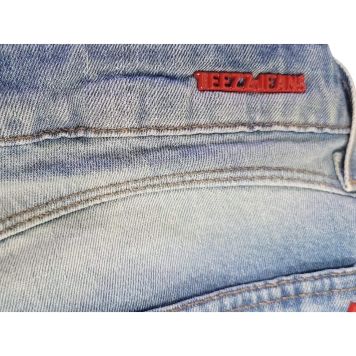 Calça Jeans Skinny Feminina com Barra Desfiada