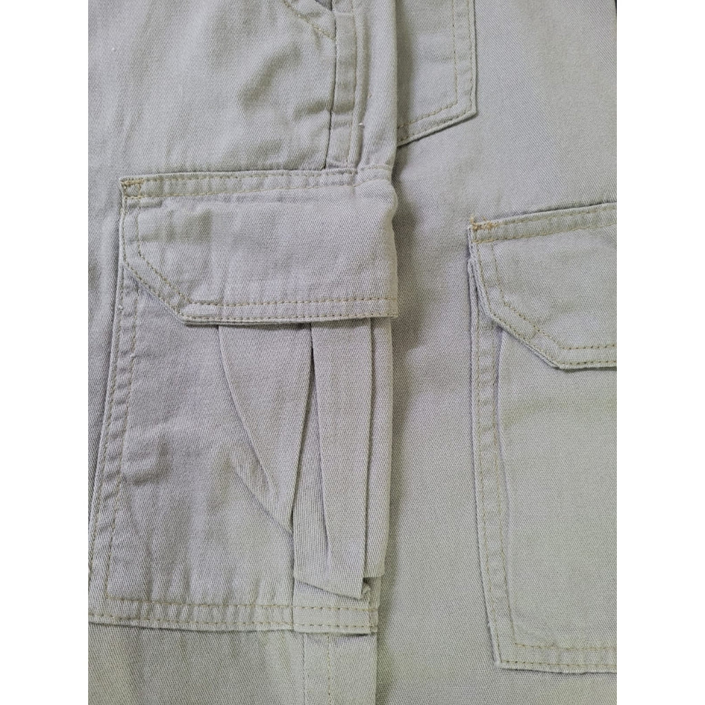 Bermuda Masculina Cargo Jeans com Bolsos Laterais