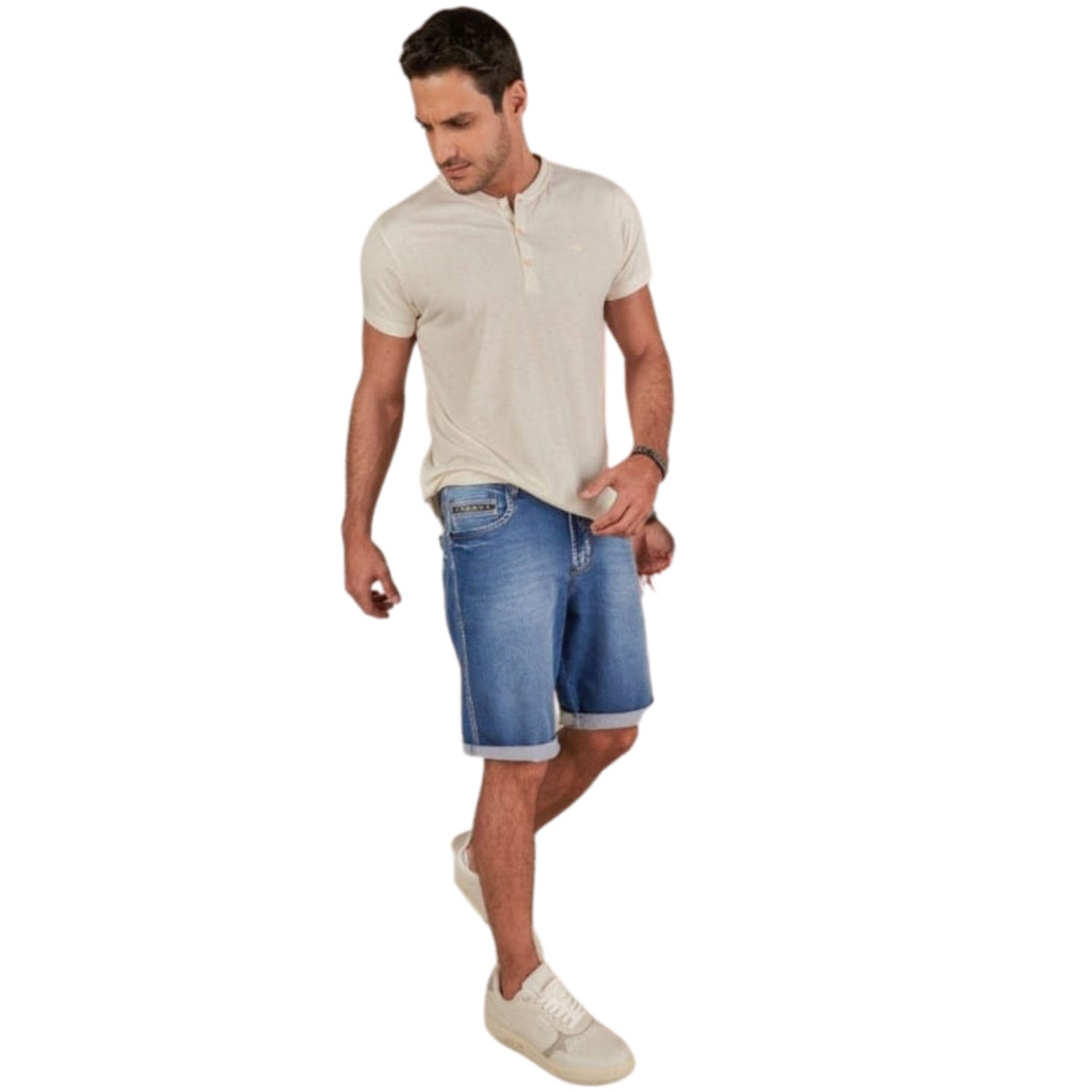 Bermuda Jeans Masculina Urban Flex
