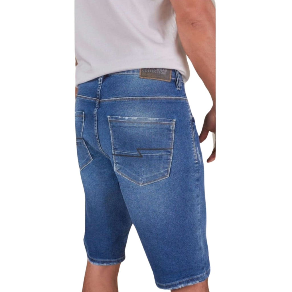 Bermuda Jeans Masculina Urban Flex