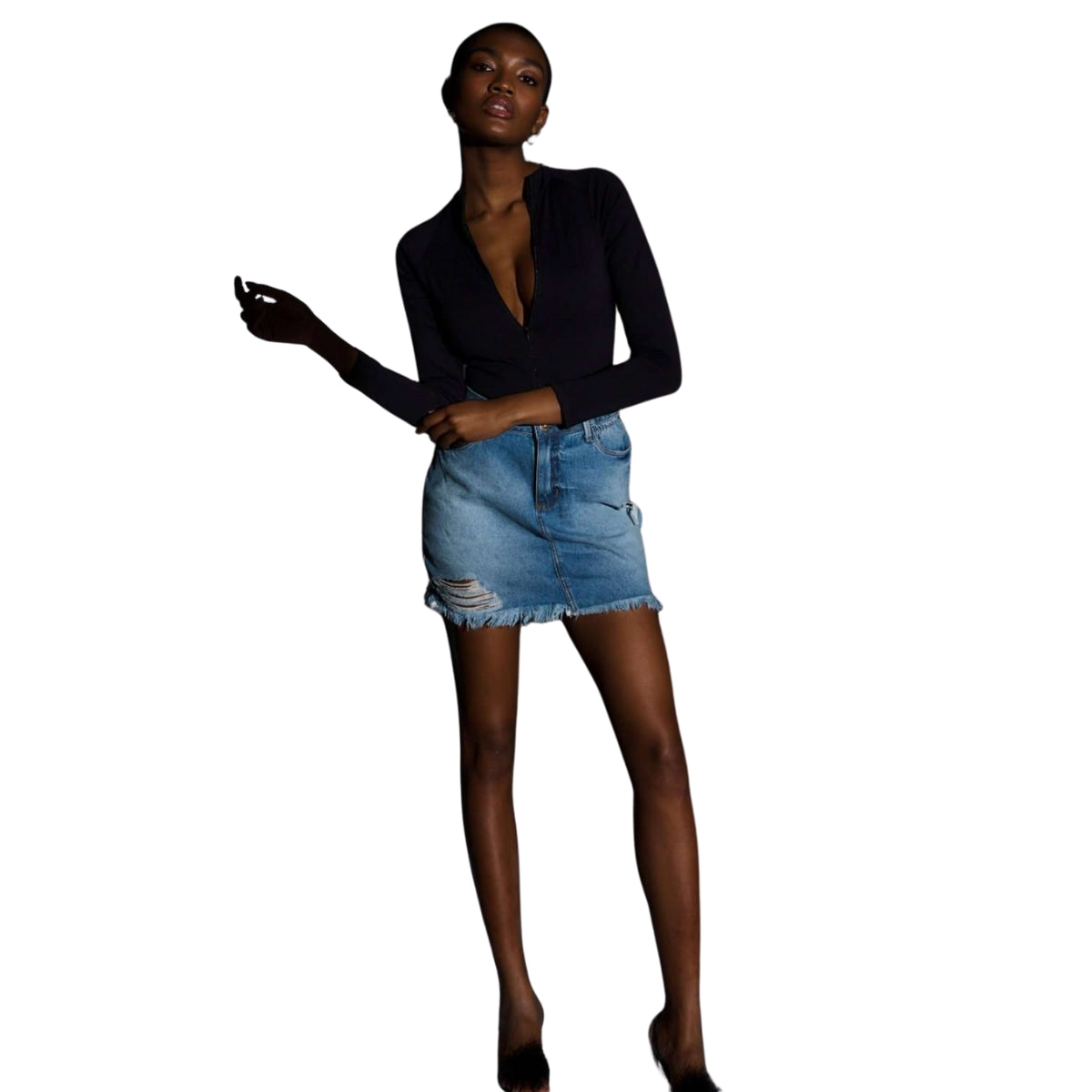 Saia Jeans Destroyed Urban Fit