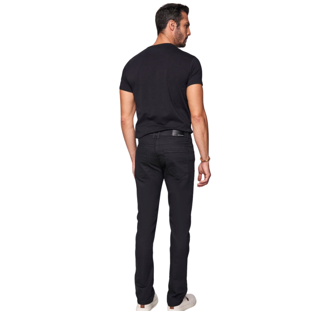 Calça Jeans Masculina Skinny Preta com Elastano