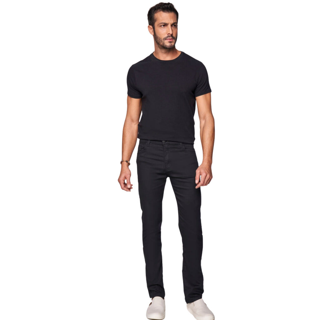 Calça Jeans Masculina Skinny Preta com Elastano