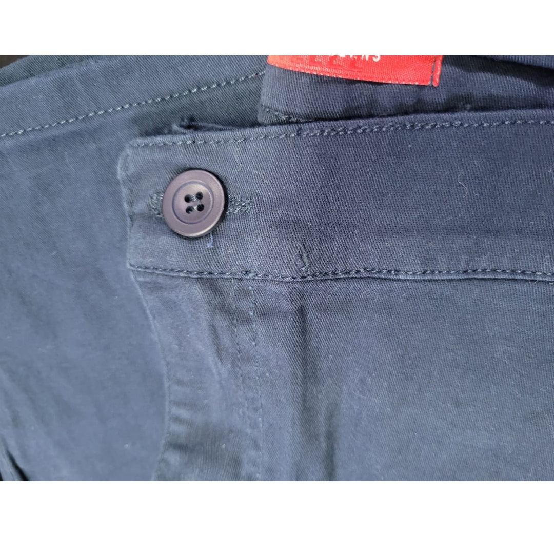 Bermuda Sarja Masculina Classic Navy