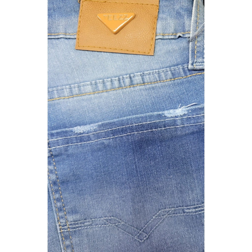 Calça Jeans Skinny Feminina Destroyed