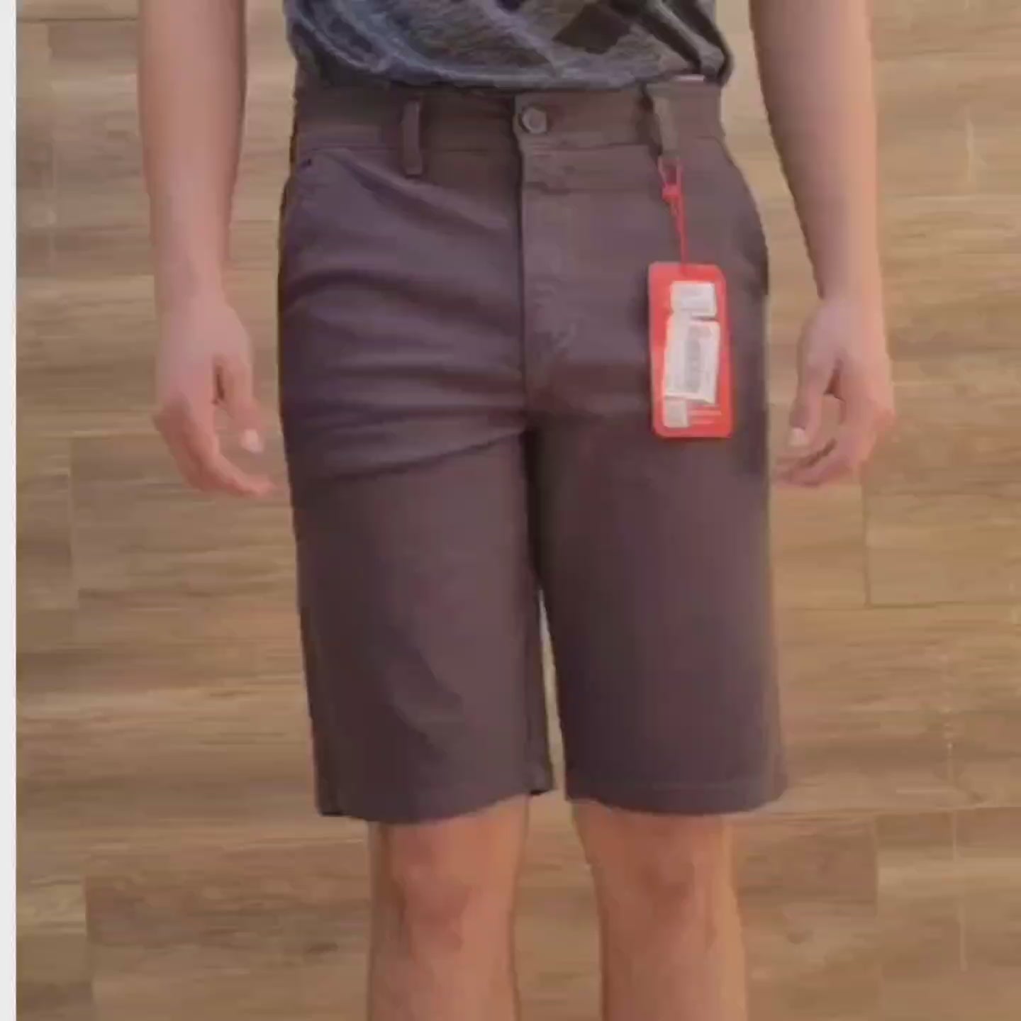 Bermuda Sarja Masculina Versatile Brown